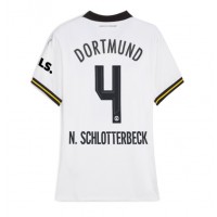 Borussia Dortmund Nico Schlotterbeck #4 Tredjedrakt Dame 2024-25 Kortermet